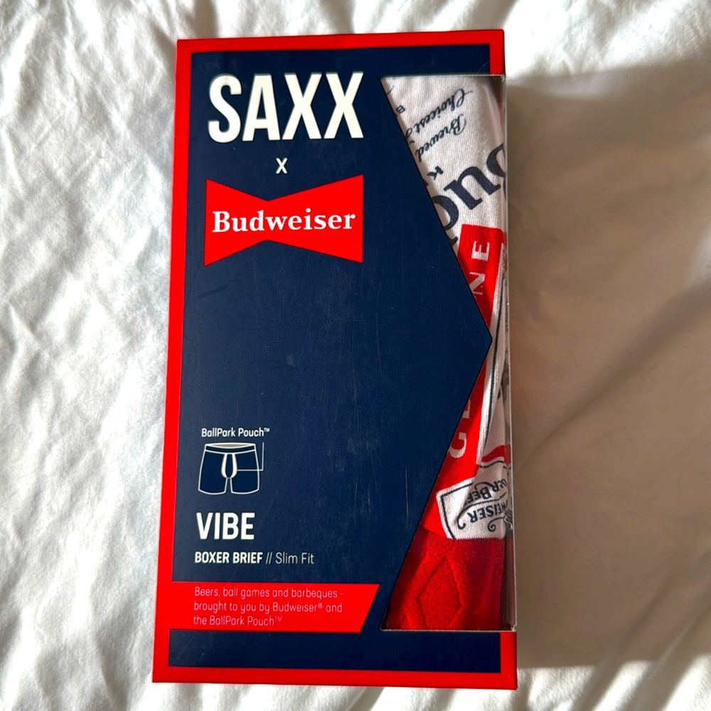 NIB Budweiser Saxx Boxer Brief